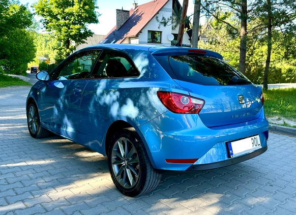 Seat Ibiza cena 32900 przebieg: 88100, rok produkcji 2015 z Kraków małe 466